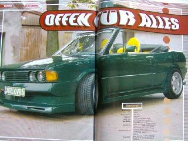 Euro Tuner Magazin 3/2000 BMW 320i E36,Scirocco Cabrio