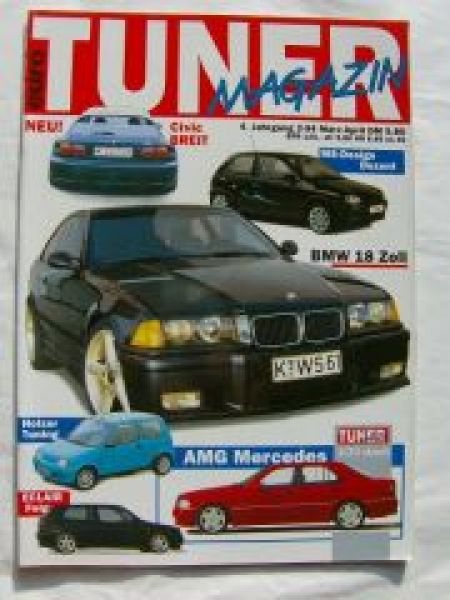 euro tuner Magazin 2/1994 AMG W202, GMC Blazer S10
