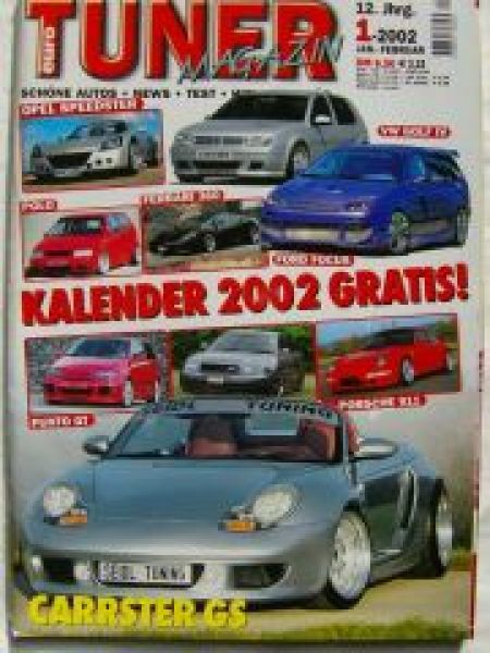 euro tuner magazin 1/2002 Seidl Tuning Porsche Carrster GS,F360