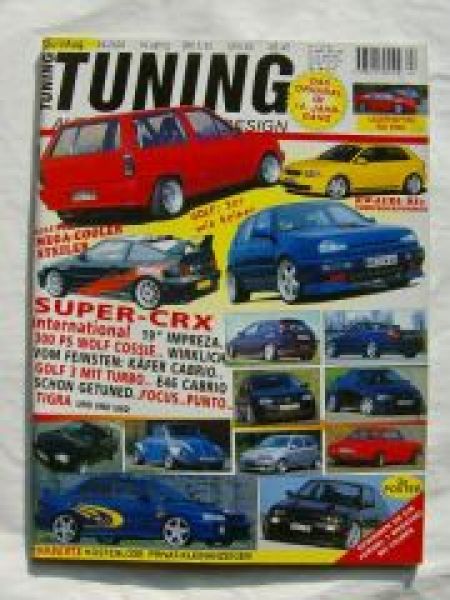 Tuning 4/2000 KW Audi RS3, Hamann E46 Cabrio, Peugeot 106 S16