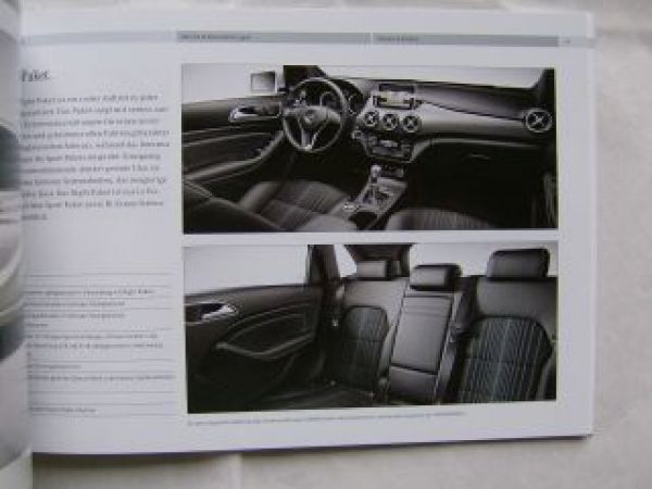 Mercedes Benz B-Klasse BR246 November 2011 Großformat NEU