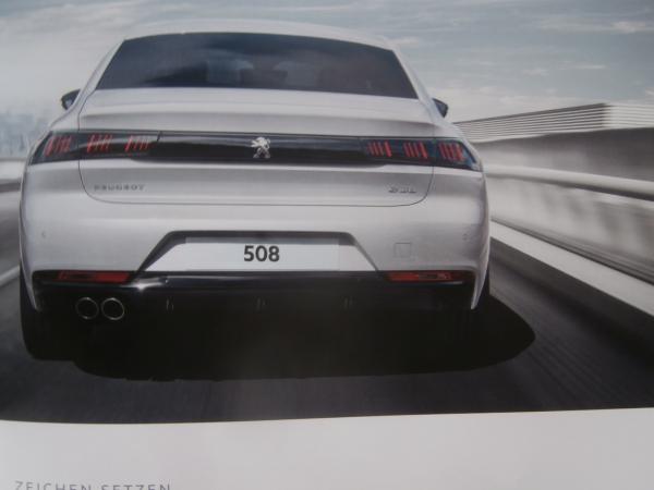 Peugeot 508 GT +Allure +Individualisierung Katalog 9/2018