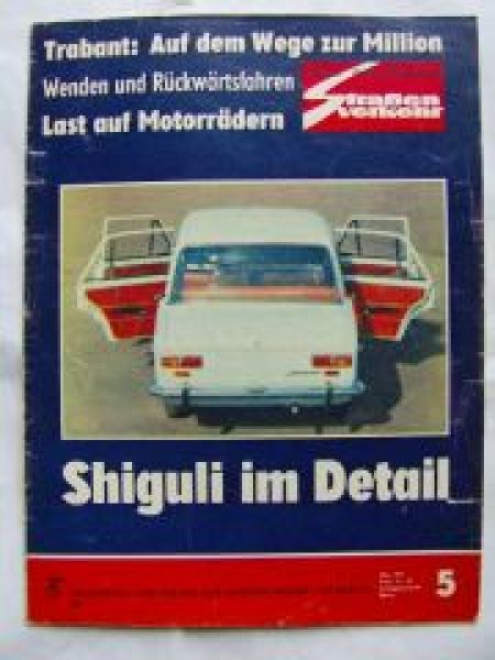 Der Deutsche Straßenverkehr 5/1971 Trabant Produktion, Shiguli