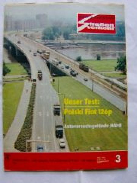 Der Deutsche Straßenverkehr 3/1975 Polski Fiat 126p im Test