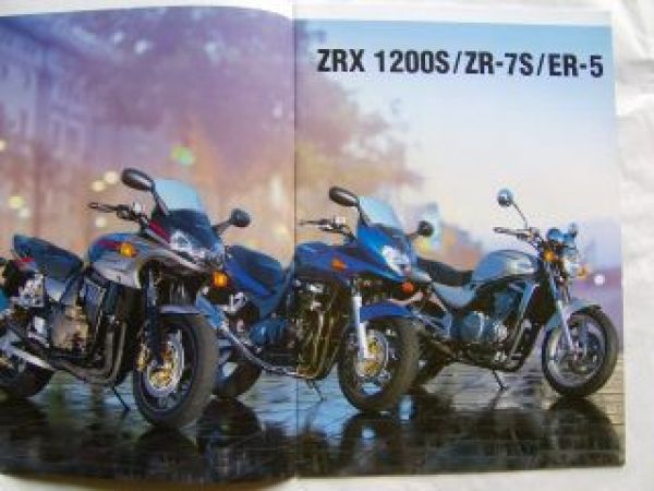 Kawasaki Sportler ZRX 1200S 1200R  1200 ZR-ZS ZR-7 ER-5 GPZ 500S