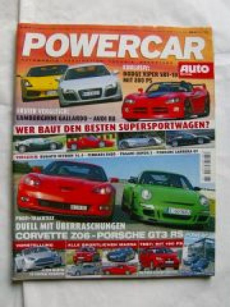 Powercar Nr.6 2006 Alpina Special B5,B6,B7,D3,Nissan 350 GT-S