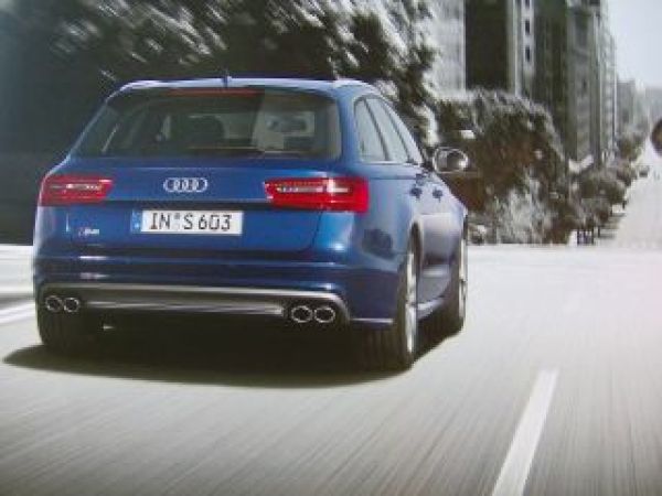 Audi S6 Limousine +Avant Prospekt September 2011 NEU