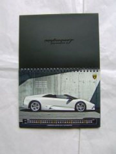 Lamborghini Official Calendar 2008 Rventòn Gallardo Murcièlago L