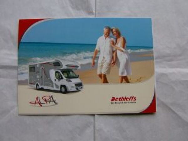 Dethleffs Alpa Prospekt August 2011 +Preisliste NEU