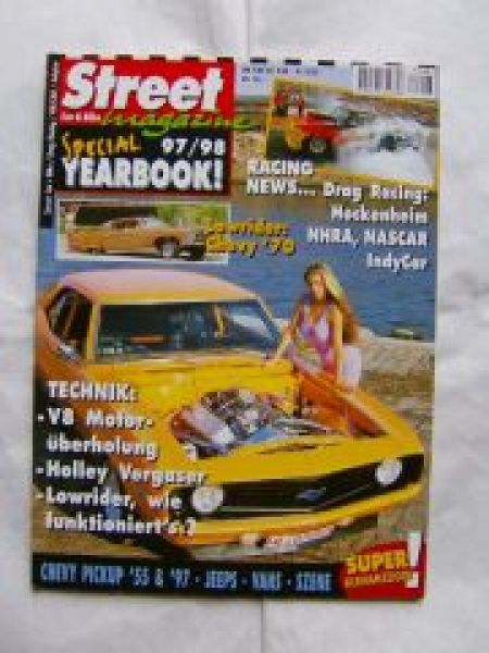 Street magazine Special 97/98 Army Jeep, Dodge Coronet R/T