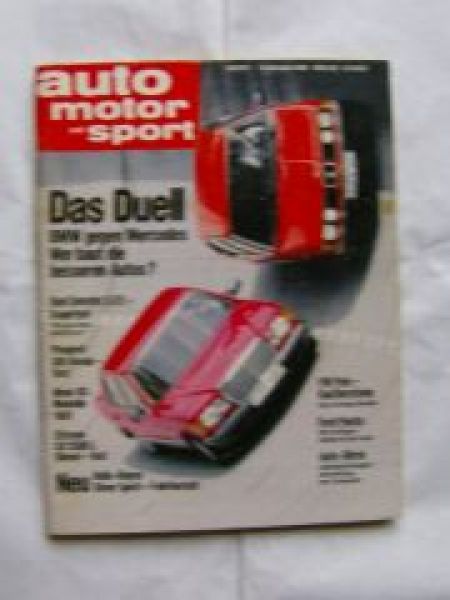 ams 21/1980 Dauertest Opel Senator 3.0E, Citroen CX2500L