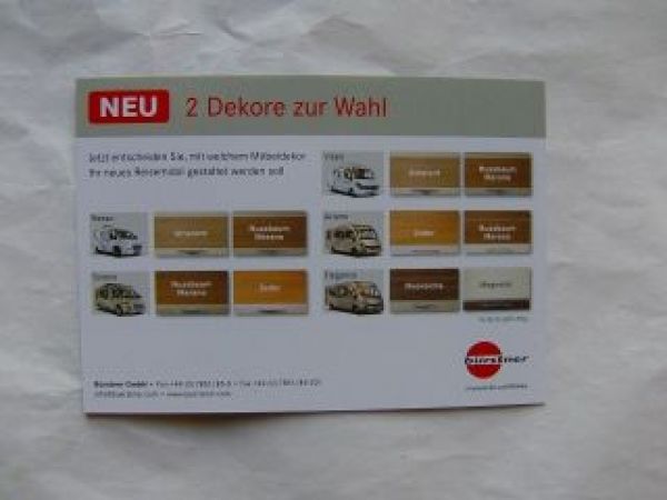 bürstner Dekore Nexxo Solano Viso Aviano Elegance Hologramm