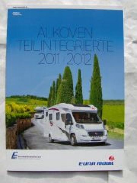 Eura Mobil Alkoven Teilintegrierte 2011/2012 August 2011 NEU