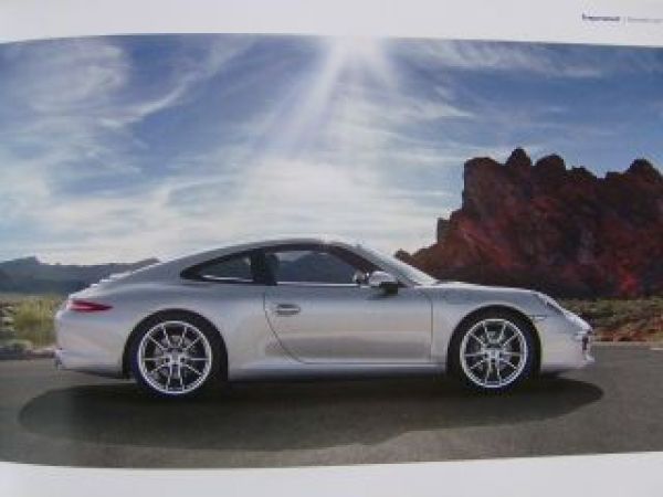 Porsche 911 (991) Carrera +S Buch Mai 2011 NEU