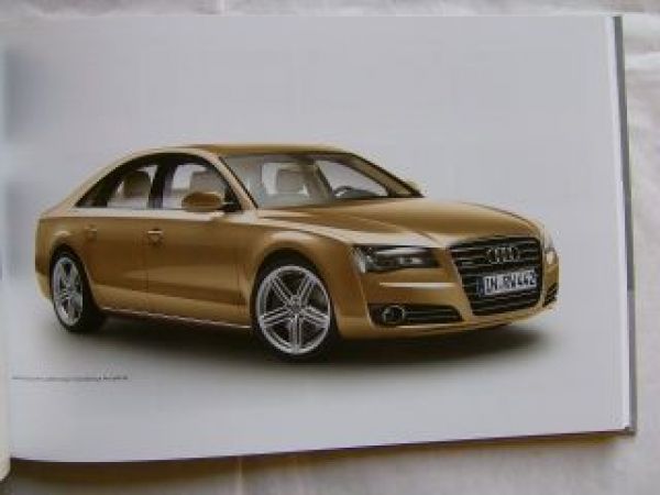 Audi A8 +L +W12 Buch Oktober 2011 NEU +exclusive