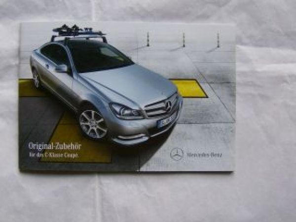 Mercedes Benz C-Klasse Coupè Original Zubehör BR204 Juni 2011