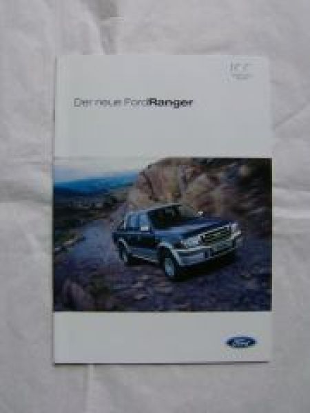 Ford Ranger Prospekt März 2003 NEU