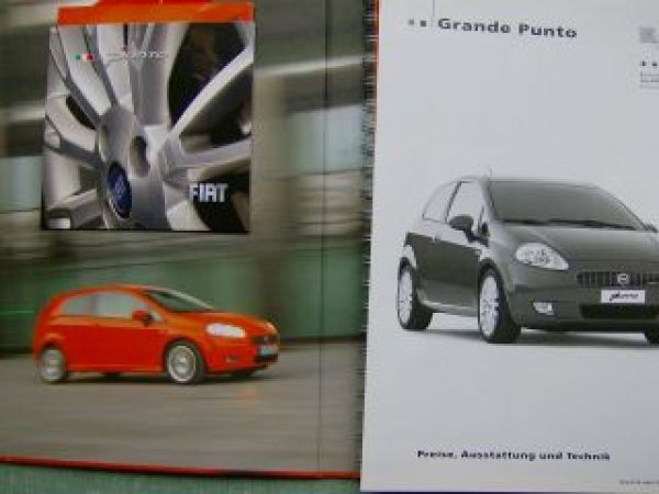 Fiat Grande Punto Sport 2006 Pressemappe