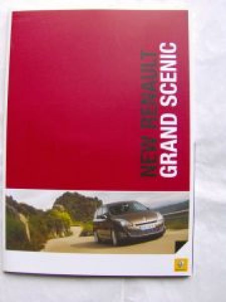 Renault Grand Scenic Pressemappe