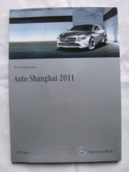 Mercedes Benz Auto Shanghai 2011 Concept A-Class,CLS,B-Klasse E-