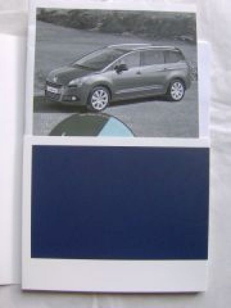 Peugeot 5008 Pressemappe +CD +Preislisten