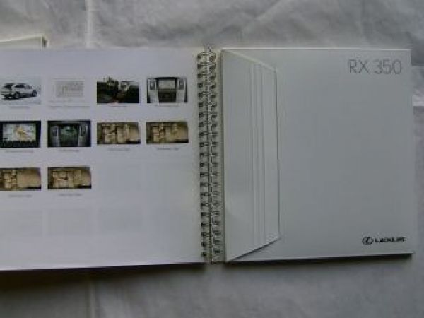 Lexus RX 350 Pressemappe 2006 +Fotos