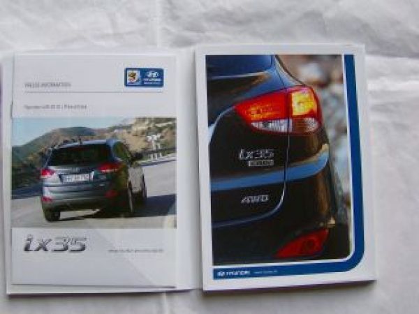 Hyundai ix35 2010 Pressemappe +CD Fotos Text