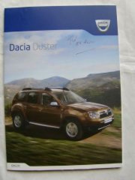 Dacia Duster Pressemappe April 2010 +CD