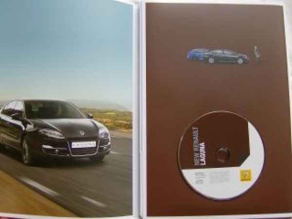 Renault Laguna Pressemappe November 2010 +CD