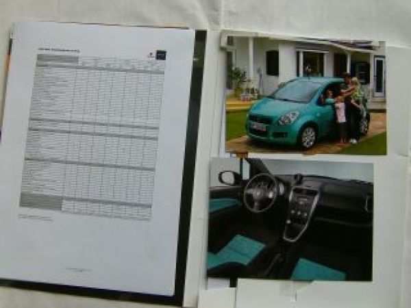 Suzuki Splash Pressemappe September 2007 Frankfurt