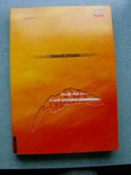 Audi Pressemappe Genf 2000 A2 Allroad Quattro +A3-A8 S-S8 RS4