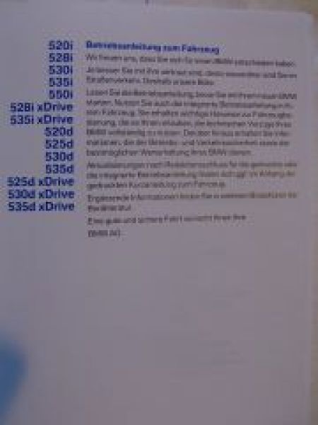 520i-550i+xDrive,520d-535d xDrive Touring F11 August  2011