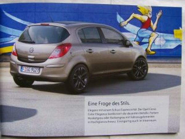 Opel Corsa D +OPC Prospekt November 2011 NEU