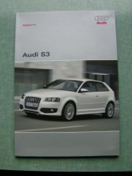 Audi S3 Pressemappe 2006 Modell 8P