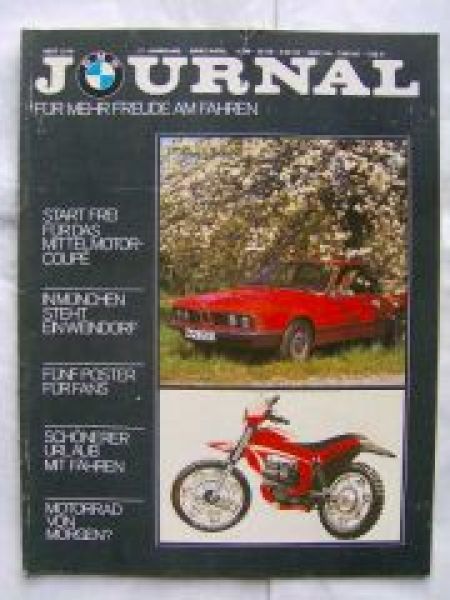 BMW Journal  2/1978 M1 E26,BMW Produktion,Ernst Henne