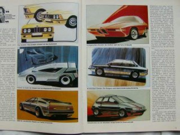 BMW Journal 2/1979 M1 E26,Design Claus Luthe