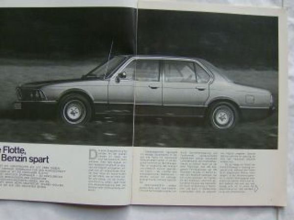 BMW Journal 5/1979 BMW 7er E23,E12 Facelift,E21 323i,1802 Fahrsc