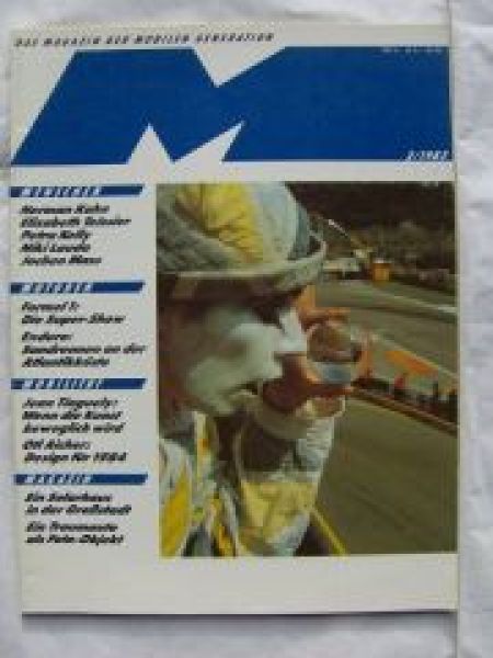 M Magazin d.Mobilen Generation 2/1982 M-Style Kollektion,528i An