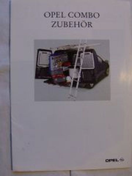 Opel Corsa Combo Zubehör Prospekt Mai 1994