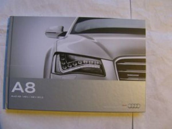 Audi A8 +L + L W12 Buch November 2011 + exclusive
