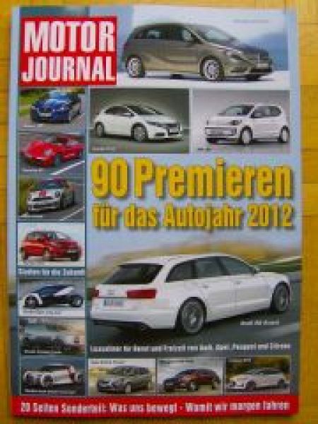 Motor Journal IAA Sonderausgabe 2011 90 Premieren für das Autoja