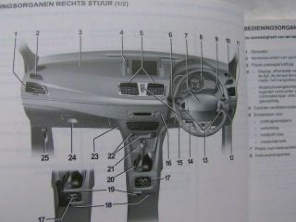 Renault Megane Instructieboekje Handbuch Mai 2010