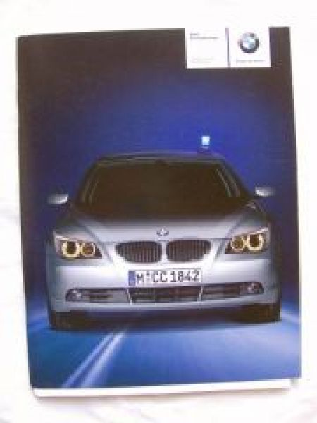 BMW Einsatzfahrzeuge 5er Limousine Touring E60 E61 August 2005