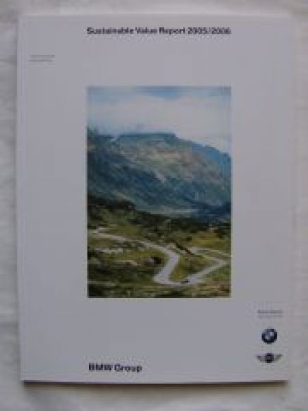 BMW Group Sustainable Value Report 2005/2006