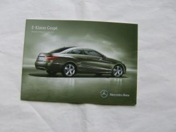 Mercedes Benz E-Klasse Coupè BR207 11.Juli 2011
