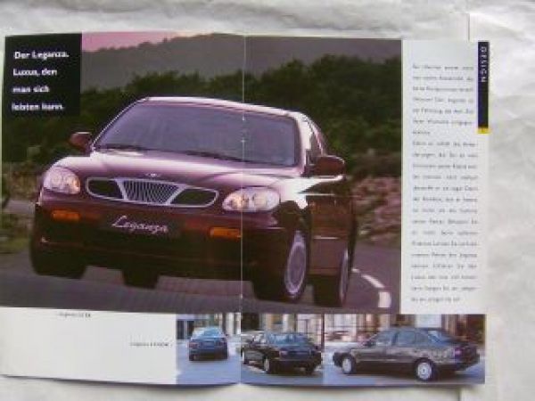 Daewoo Leganza Preisliste August 1997