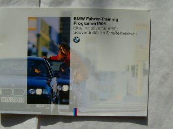 BMW Fahrer-Training Programm 1996 +E36 M-GmbH