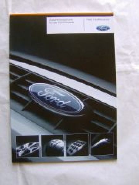 Ford Zubehörbroschüre für alle Modelle Mai 2010 NEU
