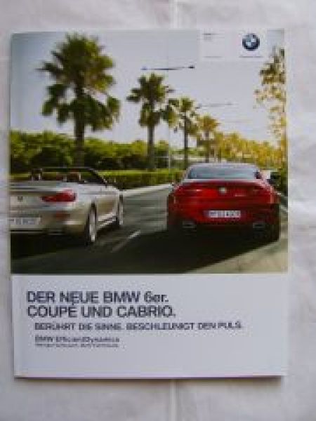 BMW 6er Coupè F13 Cabrio F12 640i 650i 640d März 2011 +M Sportpa
