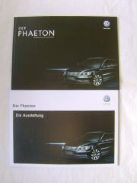 VW Phaeton +Ausstattung +Preisliste Oktober 2011 NEU